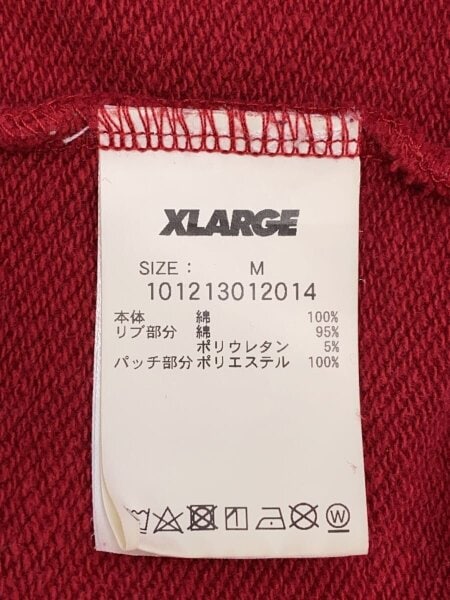 XLARGE(X-LARGE)(エクストララージ) / パーカー/M/コットン/RED