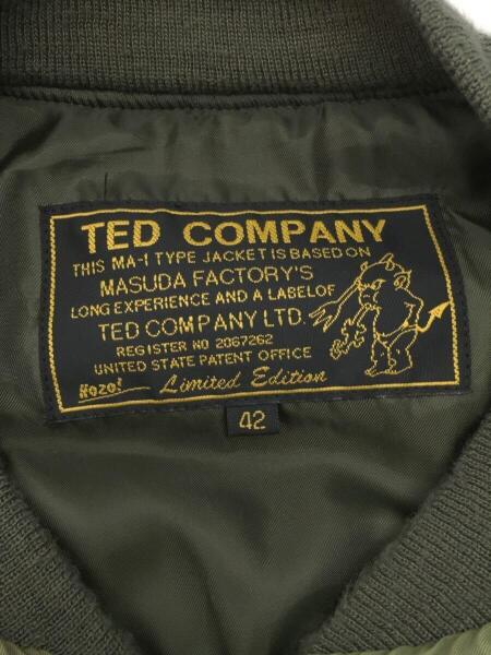 TED MAN(TED COMPANY)(テッドマン(テッドカンパニー)) / MA-1/RED