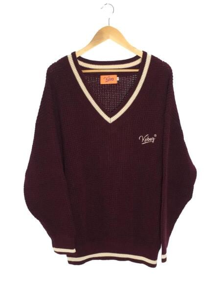 Keboz(ケボズ) / V NECK LINE SWEATER/Vネックラインセーター/ニット/L 