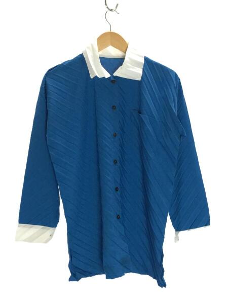 イッセイミヤケ 18SS しわ加工シャツ イッセイミヤケ皺加工シャツ