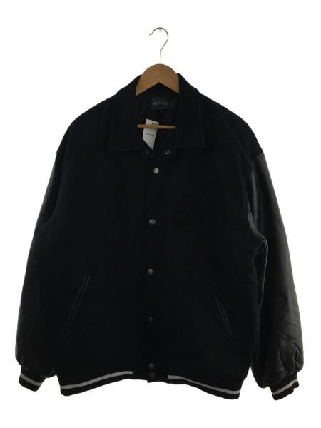 美品】AIVER ラムレザー フライトジャケット ブラック Lサイズ 【公式