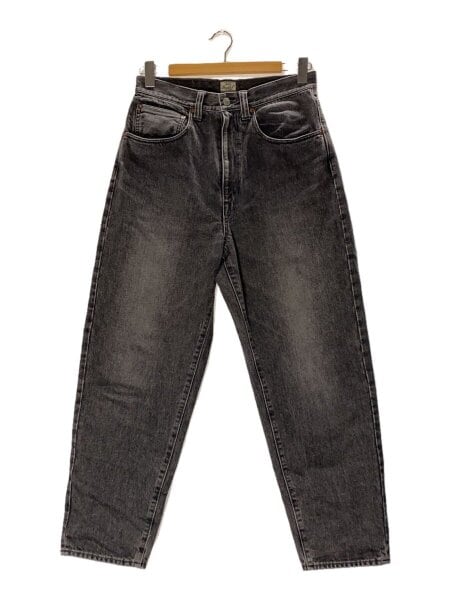 gold(ゴールド) / DENIM 5POCKET WIDE PANTS/ブラックデニム/S 