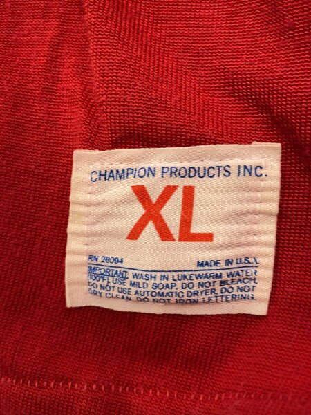 Champion(チャンピオン) / プロダクツタグ/60～70s/6番/フットボールT 