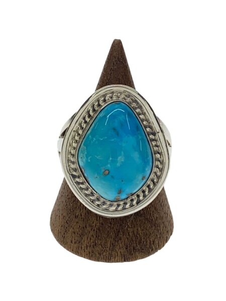 R.T 刻印 ロビンツォーシー？ リング インディアンジュエリー ナバホ 16号 R.T 刻印 ロビンツォーシー？ リング インディアンジュエリー ナバホ 16号