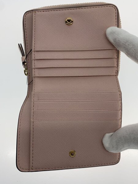 TORY BURCH(トリーバーチ) / 2つ折り財布/レザー/ピンク/レディース