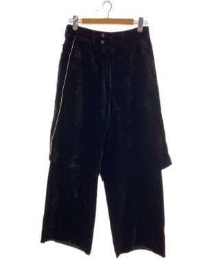 saintlaurent 22AW ベルベットワイドパンツ Saint Laurent(サン
