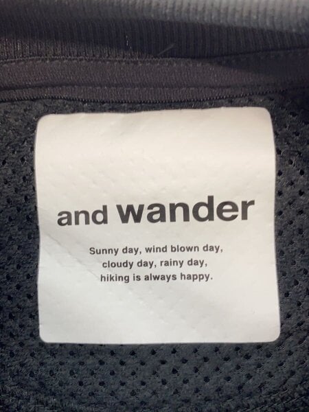 and wander(アンドワンダー) / micro fleece pullover/スウェット/WS 