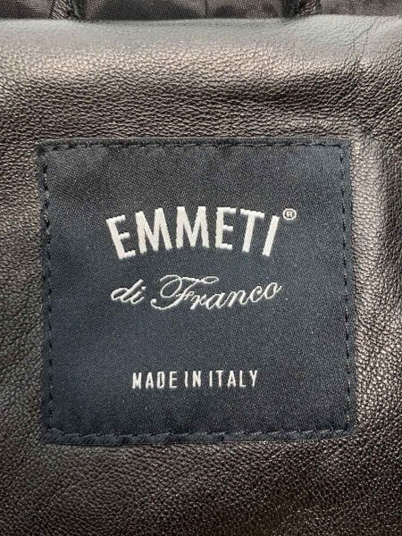 EMMETI(エンメティ) / タグ付/URBINO/レザーパーカーブルゾン/ウール 