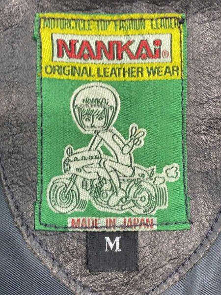 NANKAI(ナンカイ) / シングルライダースジャケット/レザージャケット/M