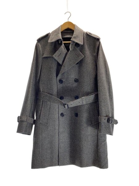 【新品】BURBERRY BLACK LABEL ウールトレンチコート M BURBERRY BLACK LABEL ウールトレンンチコート 【公式通販】