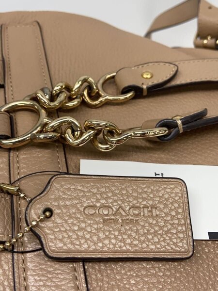 COACH(コーチ) / レザー/リュック/バックパック/ベージュ/72645 