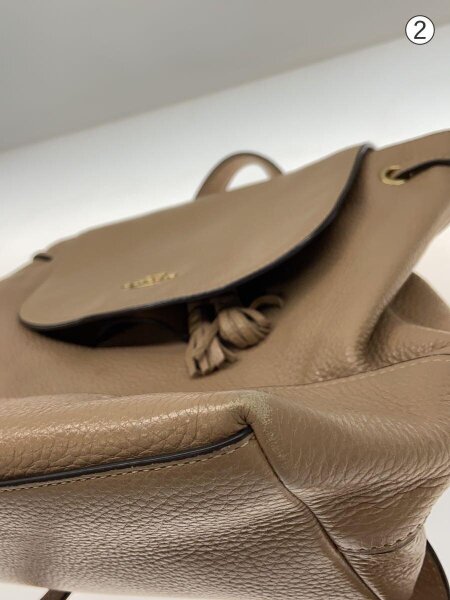 COACH(コーチ) / レザー/リュック/バックパック/ベージュ/72645 