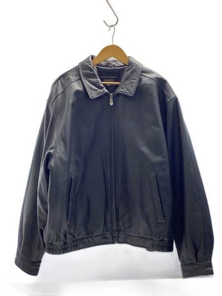 【格安】craft&barrow レザージャケット Croft barrow(クラフトアンドバロー) / レザースウィングトップ/レザー