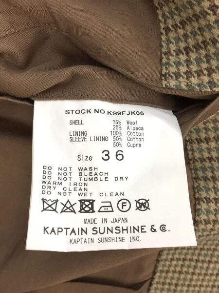 KAPTAIN SUNSHINE(キャプテンサンシャイン) / Sports Jacket/スイング