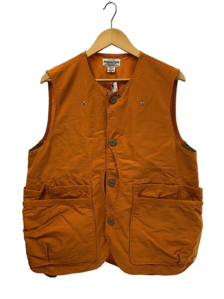 SASSAFRAS(ササフラス) / Whole Hole Vest/ベスト/XL/コットン/ORN 