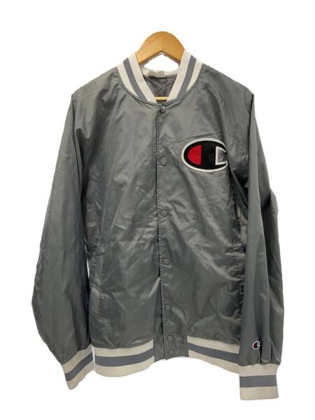 Champion(チャンピオン) / スタジャン/XL/ポリエステル/GRY/無地 