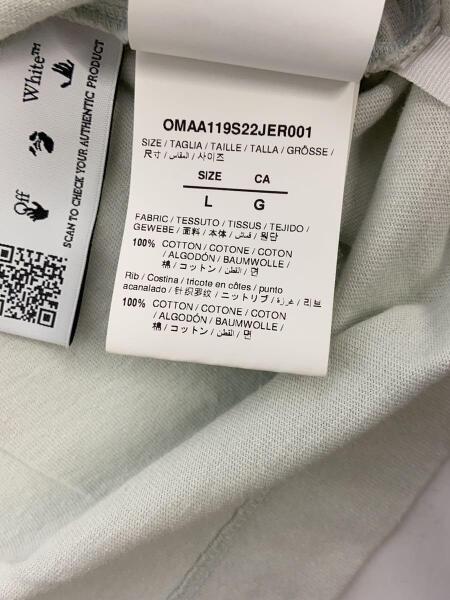 OFF-WHITE(オフホワイト) / タグ付/ロゴ/オーバーサイズ/Tシャツ/L 
