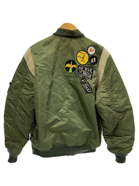 STUSSY(ステューシー) / ×ALPHA INDUSTRIES/フライトジャケット/L