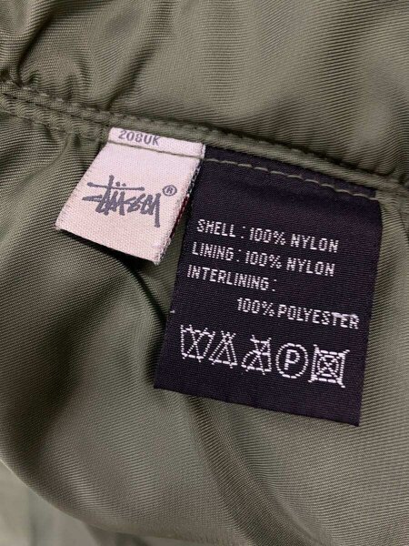 STUSSY(ステューシー) / ×ALPHA INDUSTRIES/フライトジャケット/L