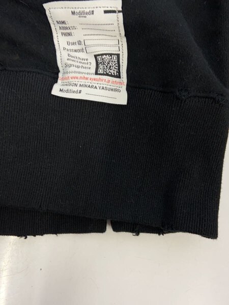 MIHARA YASUHIRO(ミハラヤスヒロ) / タグ付/24SS/DISTRESSED PULLOVER 