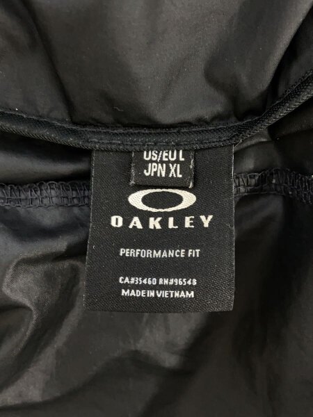 OAKLEY(オークリー) / ナイロンジャケット/XL/ナイロン/BLK/無地 