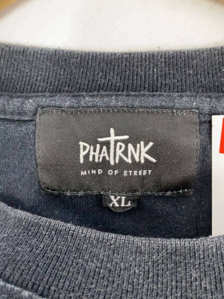 PHATRNK(ファットランク) / ロゴ/ラインストーン/Tシャツ/XL/コットン 