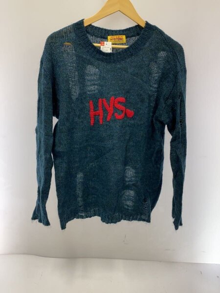 HYSTERIC GLAMOUR(ヒステリックグラマー) / ロゴ刺繍/クラッシュ加工 