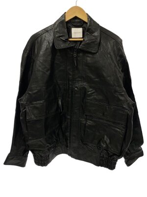  新品未使用品オリーブグリーン ⭐︎フェイクレザージャケット M 新品未使用】MEDM 三周年限定 レザーダウンジャケット グリーン M