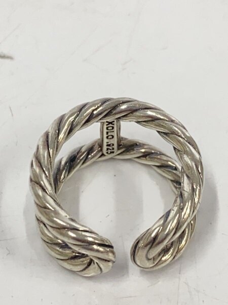XOLO JEWELRY(ショロジュエリー) / H ROPE RING/リング/SV925/19号/SLV 