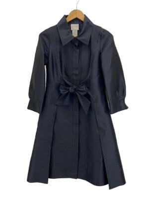 セリーヌ CELINE レインコート ステンカラー ロング Cマカダム 36 CELINE - セリーヌ CELINE レインコート ステンカラー ロング C