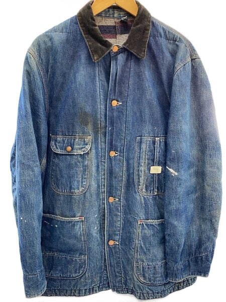 K*t様 美品50s HERCULES ブランケット付き デニムカバーオール　X HERCULES([イリョウ]ヘラクレス) / 50s～60s/デニムカバーオール/裏地