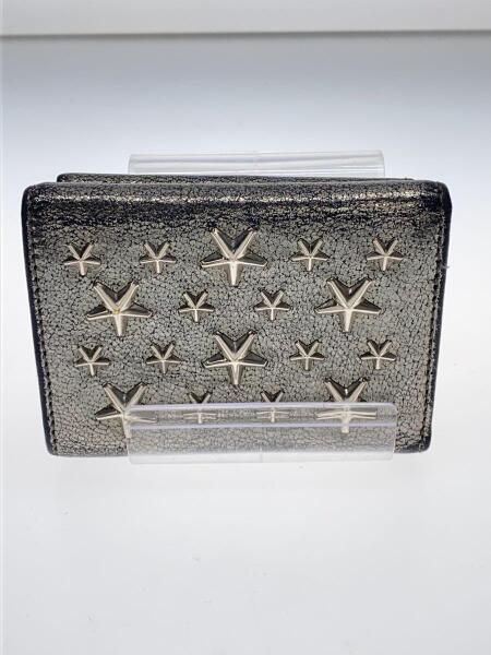 JIMMY CHOO(ジミーチュウ) / 3つ折り財布/レザー/SLV/レディース 
