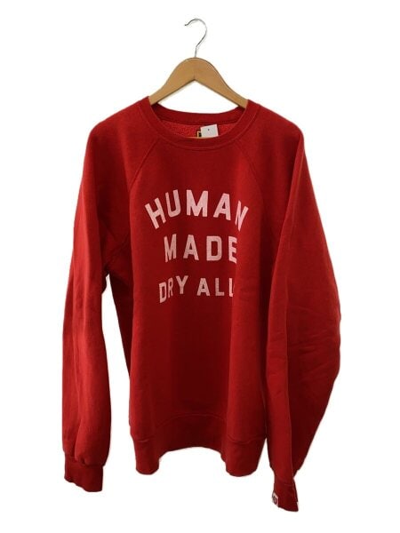 HUMAN MADE(ヒューマンメイド) / スウェット/XXL/コットン/RED/DRY 