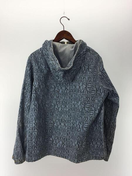 Supreme(シュプリーム) / Fuck Em All Denim Hooded Pullover/M 