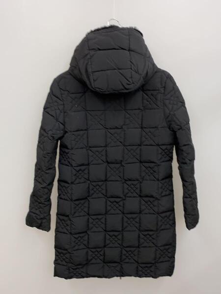 MONCLER(モンクレール) / ロングダウンジャケット/1/コットン/BLK/無地  