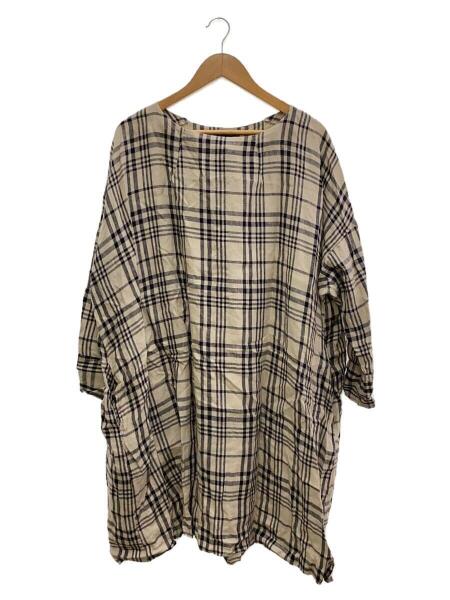 veritecoeur(ヴェリテクール) / 長袖ワンピース/FREE/リネン/BEG