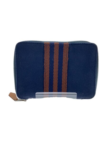 HERMES(エルメス) / 2つ折り財布/キャンバス/NVY/メンズ/フールトゥ