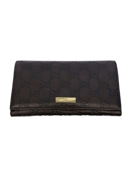 GUCCI(グッチ) / 長財布/レザー/BRW/メンズ/244946 | 中古品の販売 