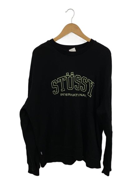 STUSSY(ステューシー) / スウェット/L/コットン/BLK | 古着の販売 