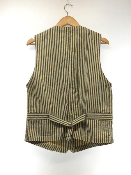 ステュディオダルチザンストライプデニムベスト