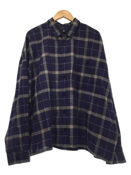 whowhat(フーワット) / 長袖シャツ/--/コットン/NVY/チェック/5X SHIRT 