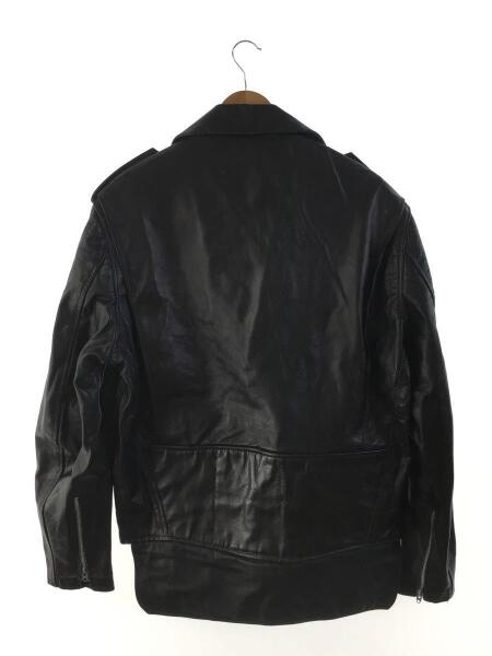 70's】Brimaco レザー シングルライダース 42 黒 カナダ製 70s