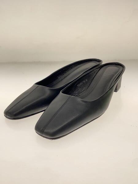 CLANE(クラネ) / ミュール/スクエアトゥ/フラットパンプス/38/BLK/PVC 