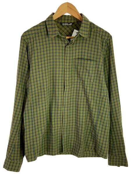ARC'TERYX 長袖チェックシャツ M