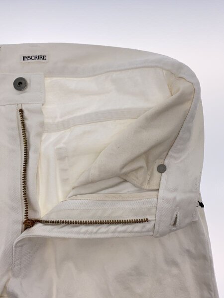 INSCRIRE / ボトム/34/コットン/WHT/無地/ID-PT07// INSCRIRE(アンスクリア) / ボトム/34/コットン/WHT/無地/ID-PT07