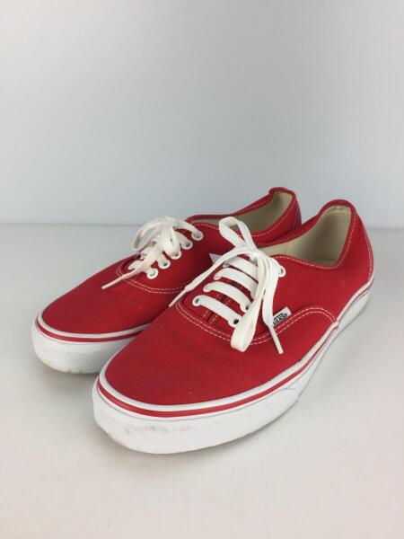 VANS(バンズ) / ローカットスニーカー/27cm/RED/コットン/721356