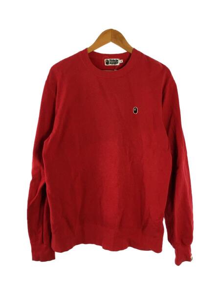 A BATHING APE スウェット 赤 XL BATHING A APE(アベイシングエイプ)