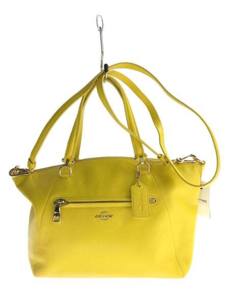 COACH(コーチ) / ショルダーバッグ/レザー/イエロー/34340/2WAY/コーチ 