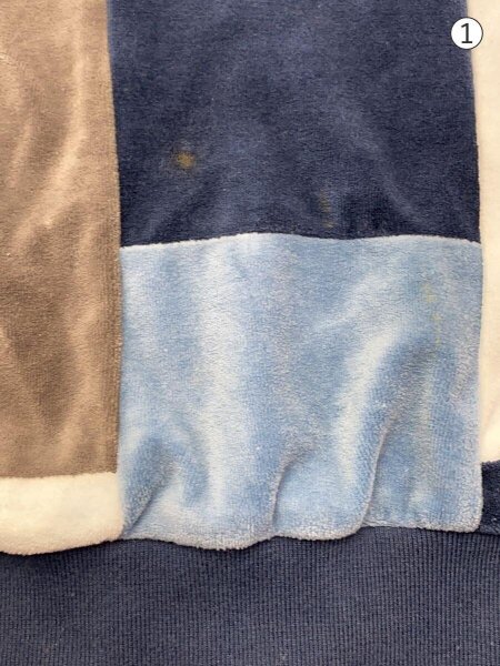 トップス 20AW Supreme Patchwork Velour L/S Polo Supreme(シュプリーム) / 20AW/Patchwork Velour L/S Polo/トップス/S