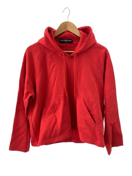 BALENCIAGA(バレンシアガ) / パーカー/S/コットン/RED/460606 TUK04